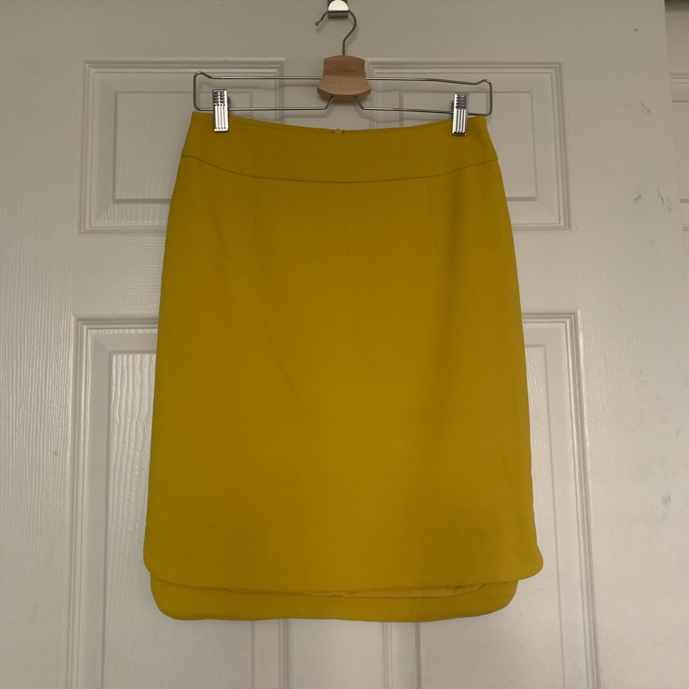 Max&Co Yellow Mini Skirt